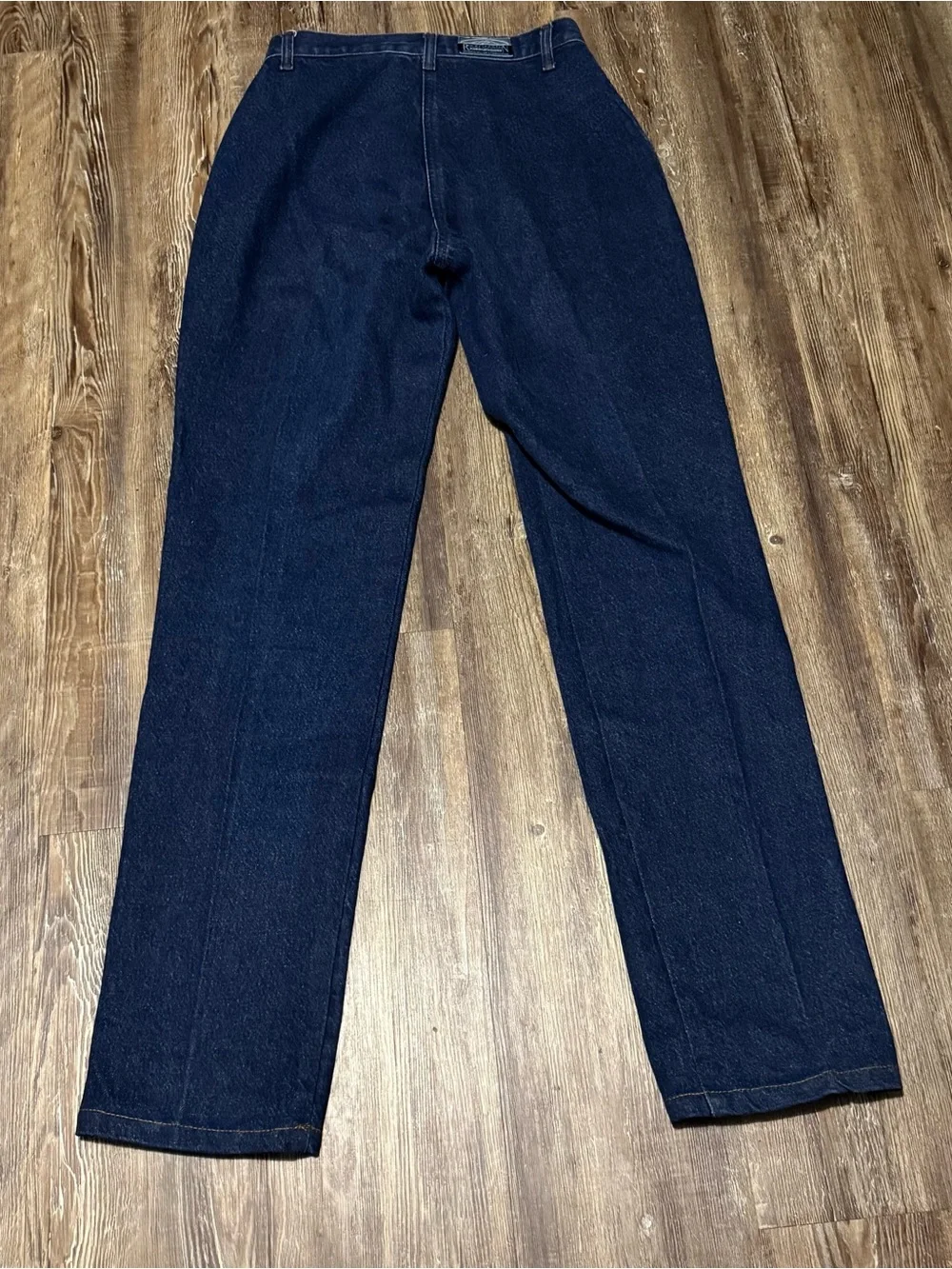 Vintage Rockies Straight Leg Jeans Women's 9/29 Bareback Dark Wash Western Denim
